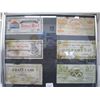 Image 1 : FRAMED COLLECTION OF MONEY COUPONS FROM MOHAWK, SHELL, ETC.
