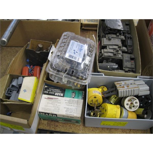 MISC. ELECTRICAL BREAKERS, PLUGS, ETC.