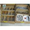 Image 1 : 2 BOXES OF MISC. SCREWS,NAILS, ETC.