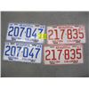 Image 1 : 2 PAIR OF BC LICENCE PLATES 1968 & 1967