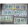 Image 1 : 6 SASKATCHEWAN LICENCE PLATES