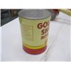 Image 2 : GOLDEN SHELL MOTOR OIL FULL 1 QT. OIL CAN