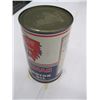 Image 2 : FULL RED INDIAN AVIATION MOTOR OIL TIN