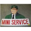 Image 1 : TEXACO MINI SERVICE SIGN