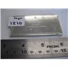Image 1 : 1090 GRAINS STERLING SILVER FLAG OF ALBERTA BAR