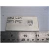 Image 2 : 1090 GRAINS STERLING SILVER FLAG OF ONTARIO