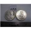 Image 1 : 2 1958 SILVER DOLLARS