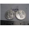 Image 1 : 2 1958 SILVER DOLLARS