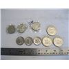 Image 1 : MISC. AMERICAN SILVER DOLLAR & 50 CENT PIECES