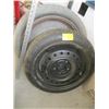 Image 1 : 2 DOUGHNUT SPARE TIRES & A RECEIVER TRAILER HITCH