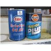 Image 1 : GULF & ESSO OIL TINS