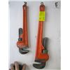 Image 1 : 18" & 14" PIPE WRENCHES