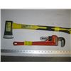 Image 1 : AX & PIPE WRENCH
