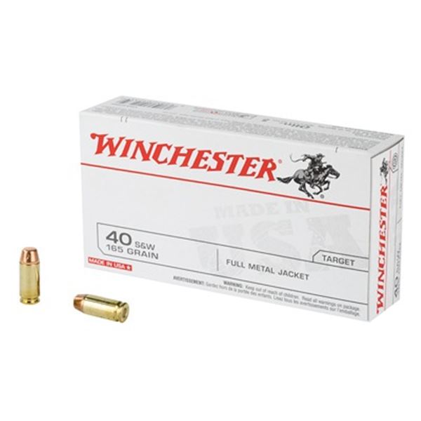 WIN USA 40SW 165GR FMJ - 50 Rds