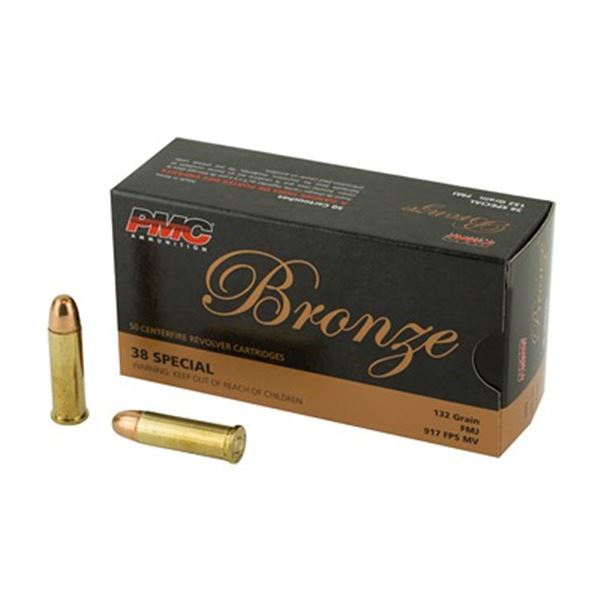 PMC BRNZ 38SPL 132GR FMJ - 50 Rds