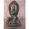 Image 1 : Bronze Kwan Yin Astride an Elephant #1612290