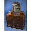 Image 1 : Antique Edwardian Mahogany Dressing Table #1612393