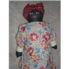 Image 1 : 17" Black Cotton Stuffed Painted Feature Doll #1612444