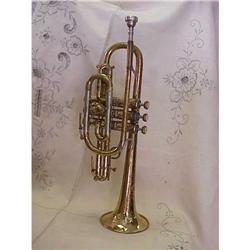 Vintage, Brass Jazz Cornet #1612488