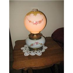 ANTIQUE  GONE WITH THE WIND LAMP #1612493