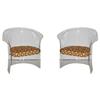 Image 1 : Pair Lucite Chairs in style of Vladimir Kagan #1612539