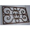 Image 1 : 4 Antique Wrought Iron Panels Windows #1612777
