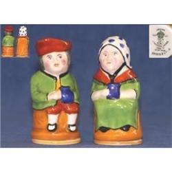 Crown Staffs. Salt and Pepper Pots  (c1915) #1612809