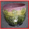 Image 1 : Victorian Colorful Majolica Pottery Jardiniere #1612918