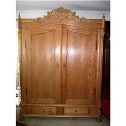 French  Huge Armoire good for Video and TV #1613189