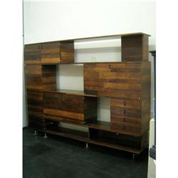 MODERN-  ROSEWOOD BOOKCASE - DANISH - STYLE #1613219