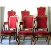 Image 1 : A GREAT SET OF 6 LOUIS XV, ROCOCO STYLE DINNING#1613222
