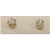 Image 1 : 14K 0.51 Carat Diamond Stud Earrings Appraised #1620608