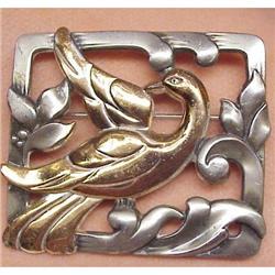 LARGE ANTIQUE ART NOUVEAU BROOCH #1620789