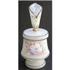 Image 1 : Bristol Glass Hand Painted Powder Jar #1621116