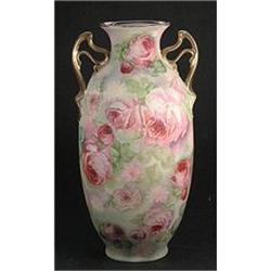 Royal Bayreuth Tapestry ROSES 9 1/2in Vase #1621129