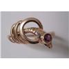 Image 1 : Rare Russian Ruby Serpent Ring #1621275
