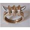 Image 1 : 18k Gold Bull Horn Ring by Zolotas #1621296