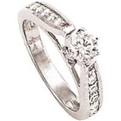 1.56 carat DIAMOND RING solitaire round gold  #1621527