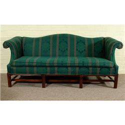 AMERICAN COLONIAL CAMEL BACK PARLOR SOFA #1621559