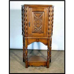 ANTIQUE VICTORIAN LINEN CABINET CREDENZA CHEST #1621563