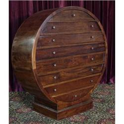 ANTIQUE ART DECO RETRO CHEST OF DRAWERS CABINET#1621570