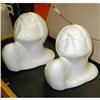 Art Deco Broadmoor Female Head Bookends #1621630