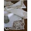 Image 1 : ELEGANT AND FINE SET OF 8 PURE LINEN NAPKINS #1621640