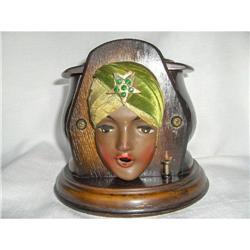 Art Deco Flapper Cigarette Dispenser #1621657
