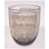 Image 1 : Etched Glass vase/container (retro vintage) #1632138