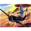 Image 1 : Beautiful WW2 Aviation Oil Painting #1632287