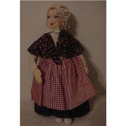 Doll Cloth Rava Frances 13" Tagged  #1632652