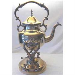 Teakettle on stand. Birmingham Silver Co #1632699