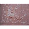 Image 1 : ANTIQUE FRENCH LACE NETTED TAMBOUR WORK CURTAIN#1632808