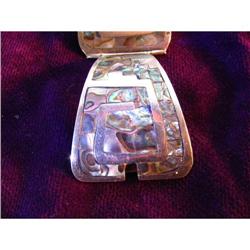 STERLING SILVER/IN-LAID MOTHER-OF-PEARL #1632849